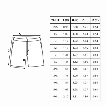 Short De Bain Drapeau Pays De Galles