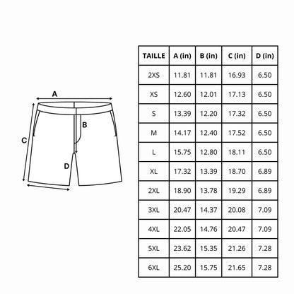 Short De Bain Drapeau Pays De Galles