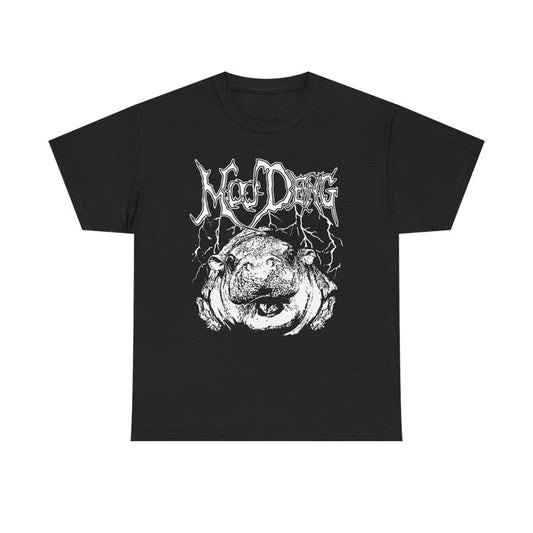Moo Deng (Metal) Unisex Heavy Cotton Tee.
